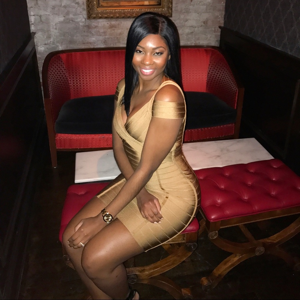 Beautiful bandage dress